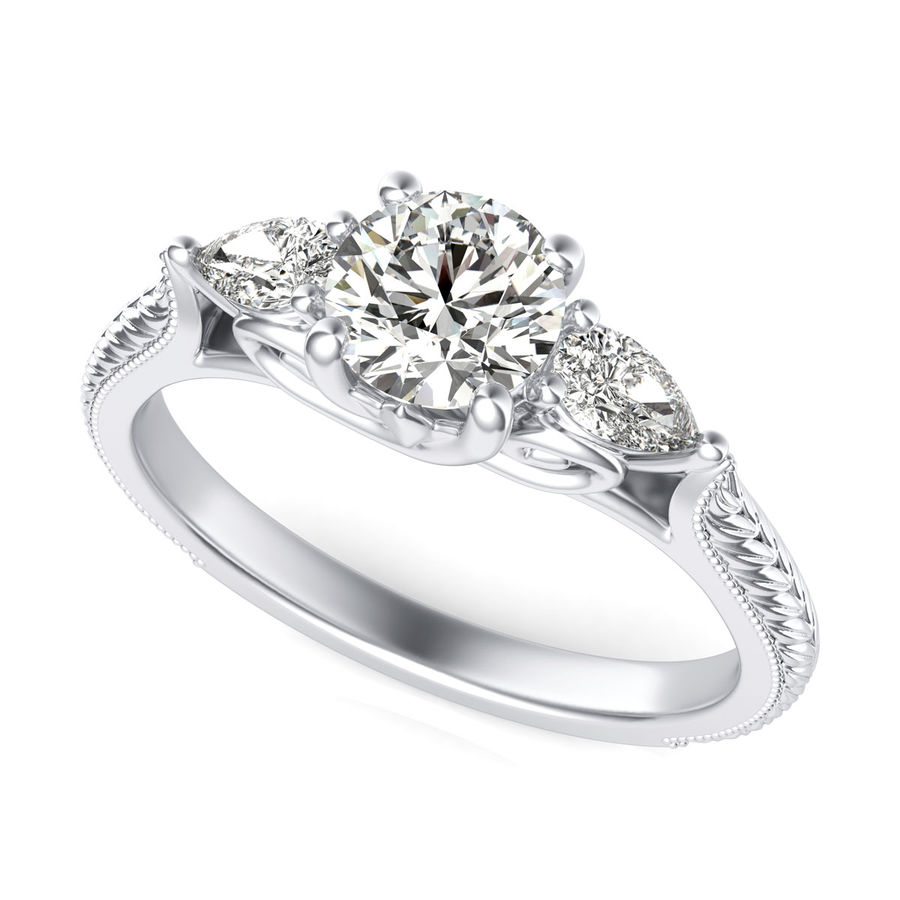 Three Stone Engagement